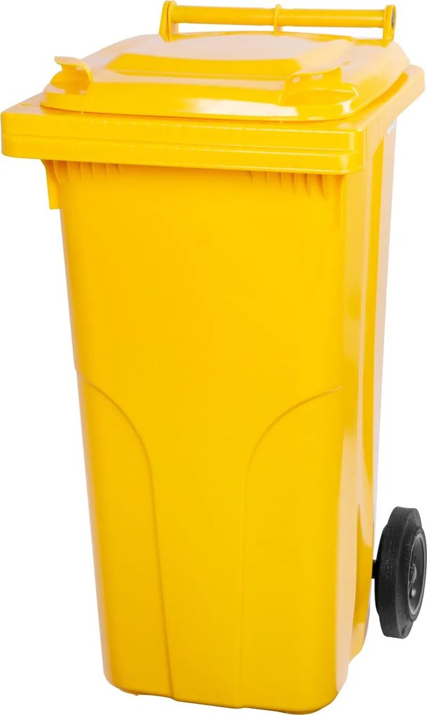 Popolnica na odpad Europlast 240 lit., plast, žltá