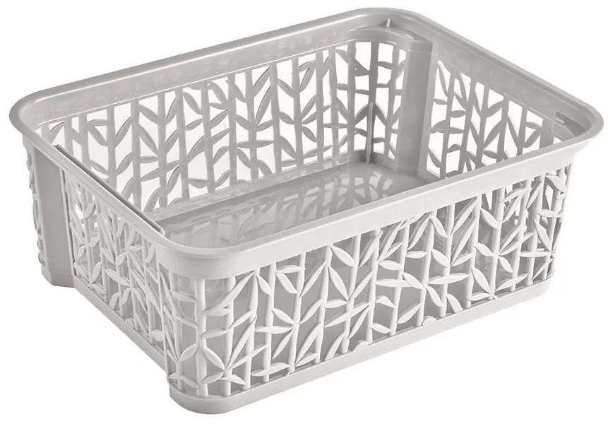 Košík Bamboo  biely