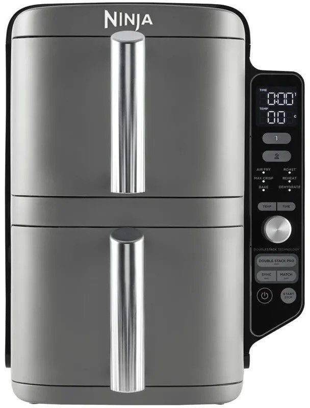 Ninja SL400EU teplovzdušná fritéza Double Stack MAX, 9,5 l