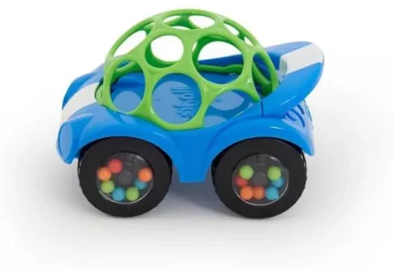 L Hračka autíčko Rattle&Roll™, modré 3m+