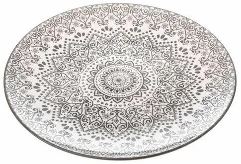 Porcelánový tanier Grey Orient, 26,5 cm