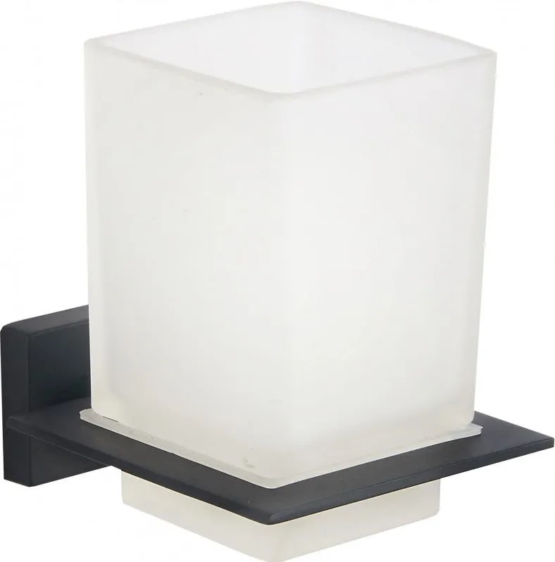 Mexen Arno pohár na zubné kefky, čierna - 7020738-70