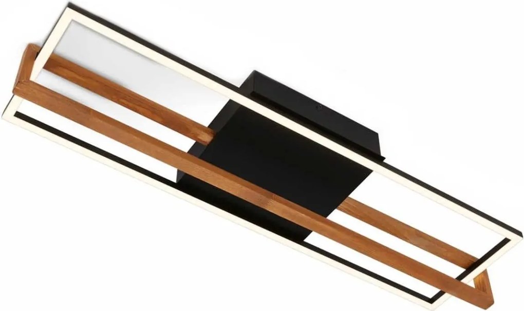 Briloner 3777-015 - LED stropné svietidlo FRAME LED/21W/230V 3000K čierne