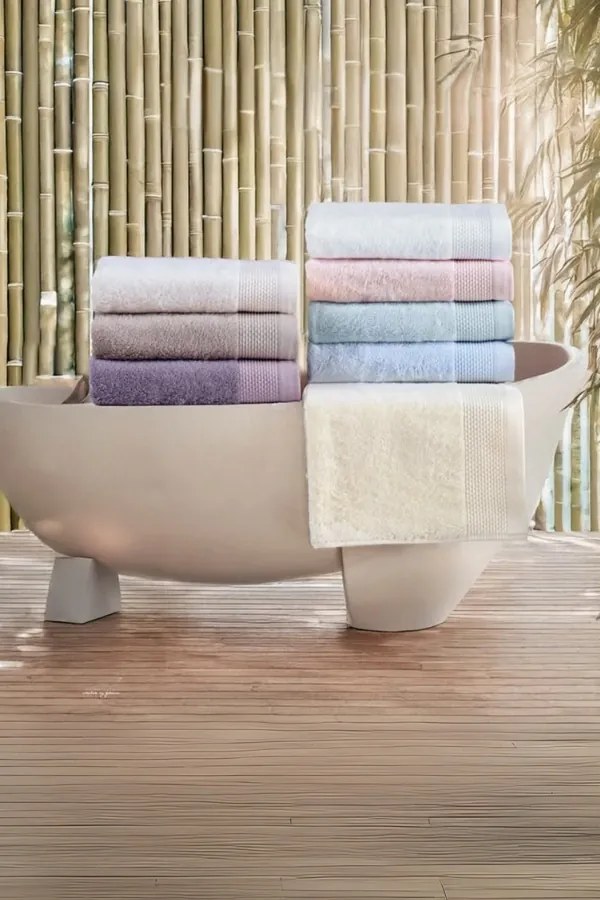 Soft Cotton Darčeková sada uterák a osuška BAMBOO