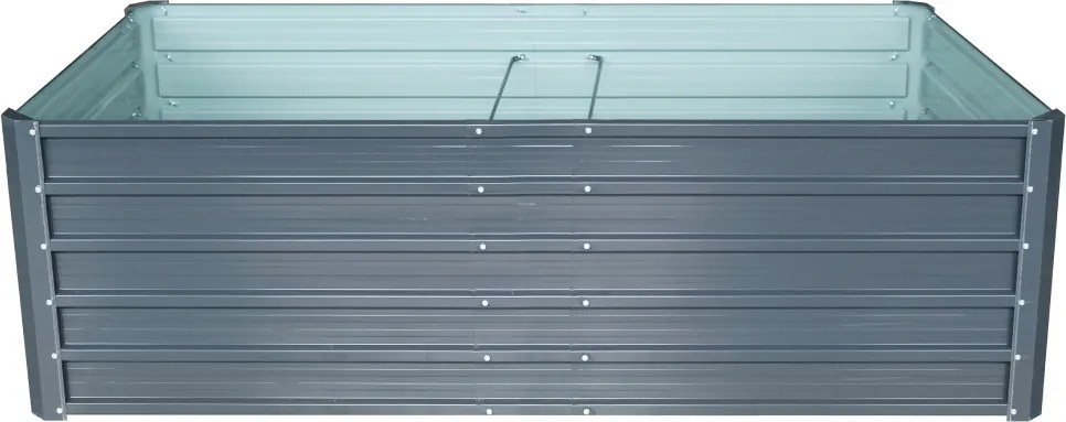 Vyvýšený záhradný záhon BestBerg VZ-940A / 940 l / 180 x 90 x 58 cm / sivá