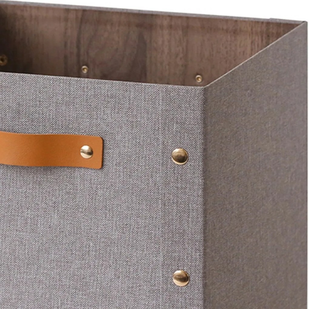 Kitchisimo Set 2 úložných krabíc s vekom 30 × 30 × 28 cm, L