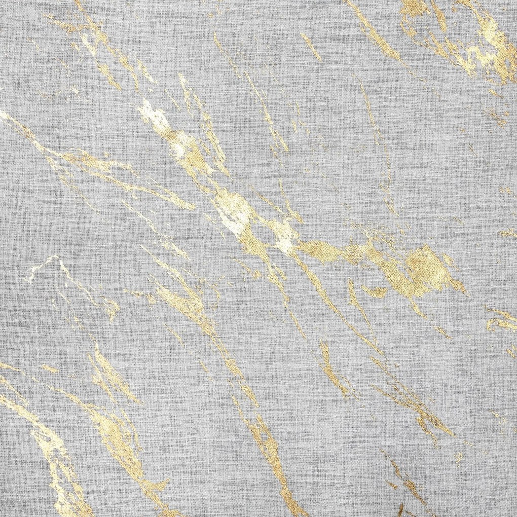 EUROFIRANY ZÁCLONA NA KRÚŽKOCH MOLLY1 140X250 CM VZOROVANÁ