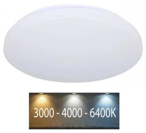 V-Tac LED Stropné svietidlo LED/18W/230V 31 cm 3000K/4000K/6400K VT0865