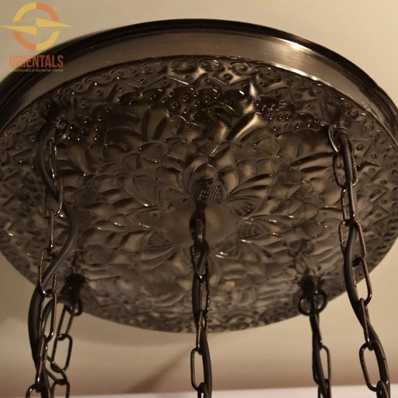 Orient luster mozaikový 5 tienidiel Papaya LIVELY Ø35*75