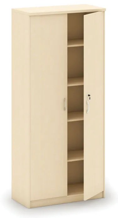 Kancelárska skriňa MIRELLI, 800 x 400 x 1800 mm, breza