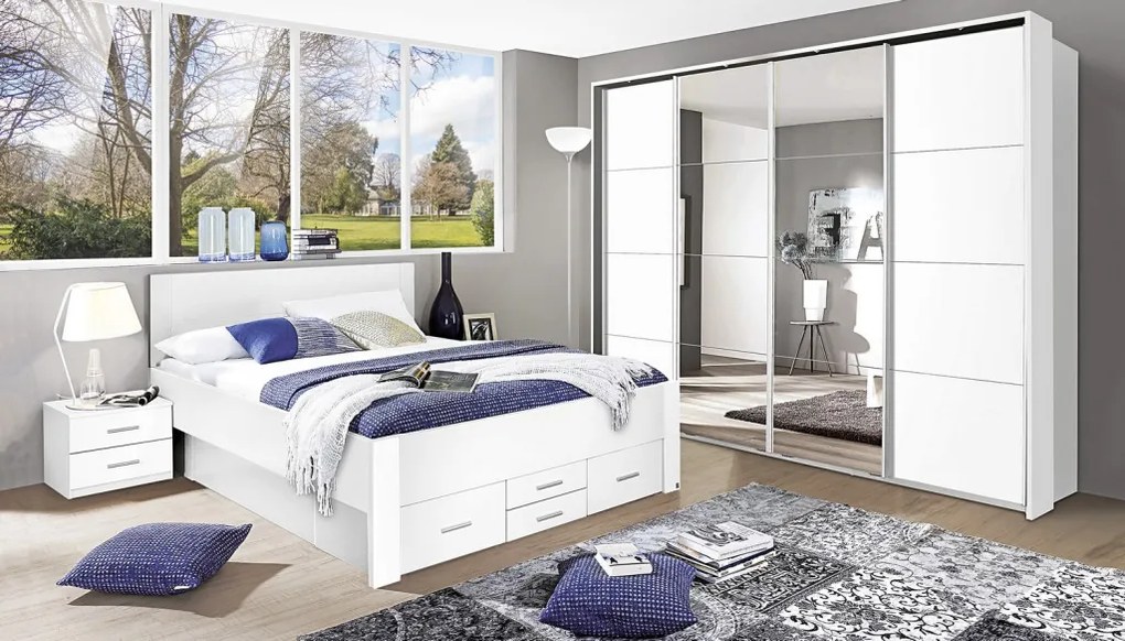 Posteľ Isotta 160x200 cm,biela