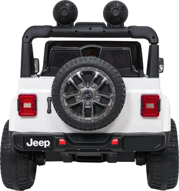 Elektrické autíčko Jeep Wrangler Rubicon LIFT biele