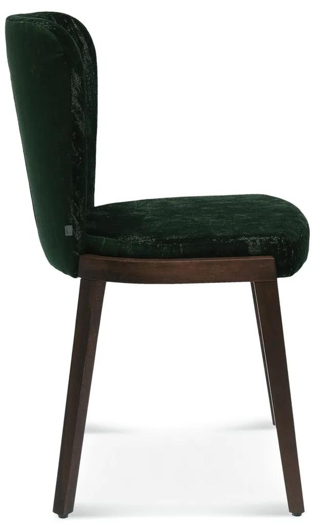 FAMEG Lava - A-1807 - jedálenská stolička Farba dreva: dub premium, Čalúnenie: látka CAT. D