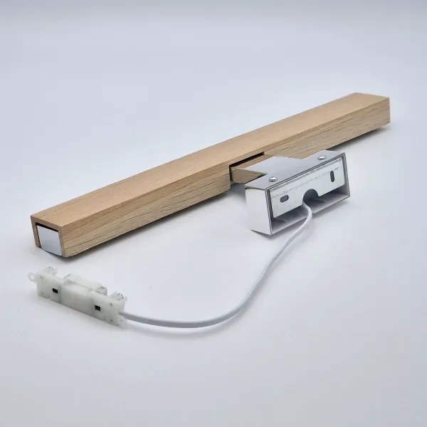 Brilagi-LED Kúpeľňové osvetlenie zrkadla WOODY MIRROR LED/8W/230V IP44 dub/chróm