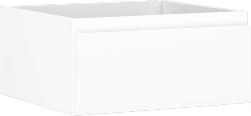 Mexen Orio, kúpeľňová skrinka 50 cm, 1 zásuvka, biela matná, 91A10-05023-1-BF01