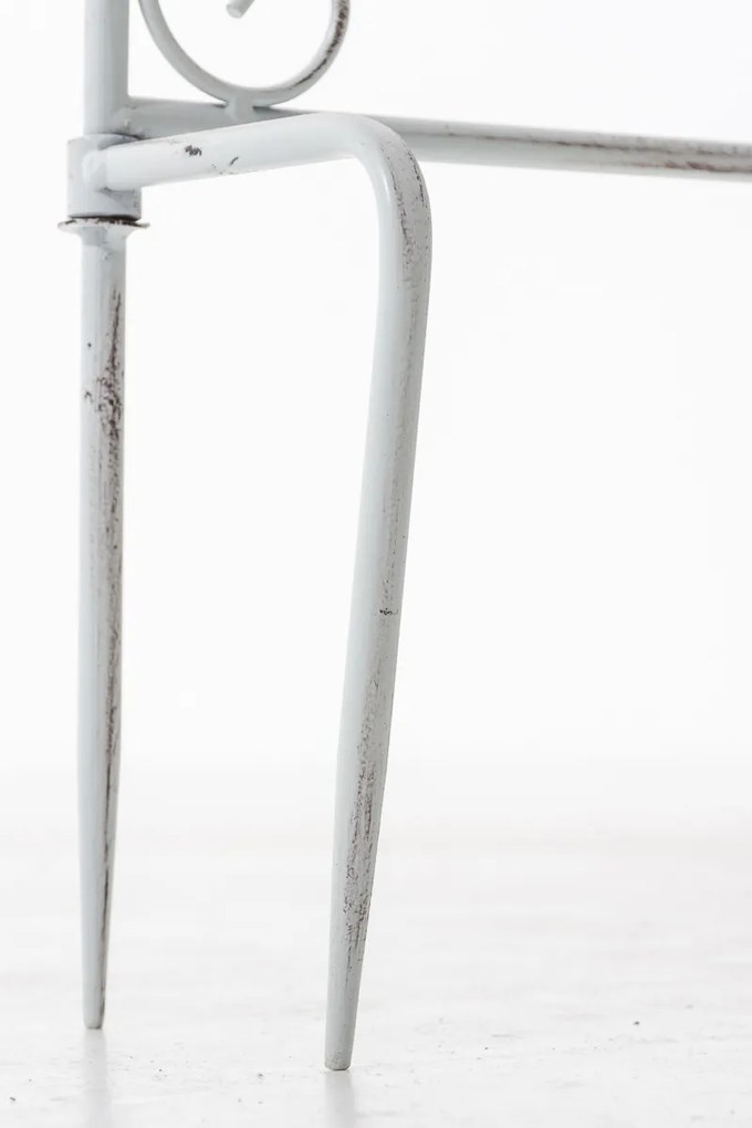 Mriežka na ruže Burg - 122 x 35 cm - Biela antik