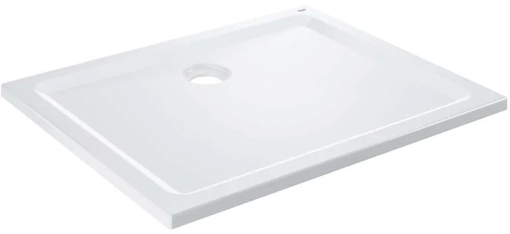 GROHE obdĺžniková sprchová vanička zo sanitárneho akrylátu, 1000 x 800 x 30 mm, alpská biela, 39306000