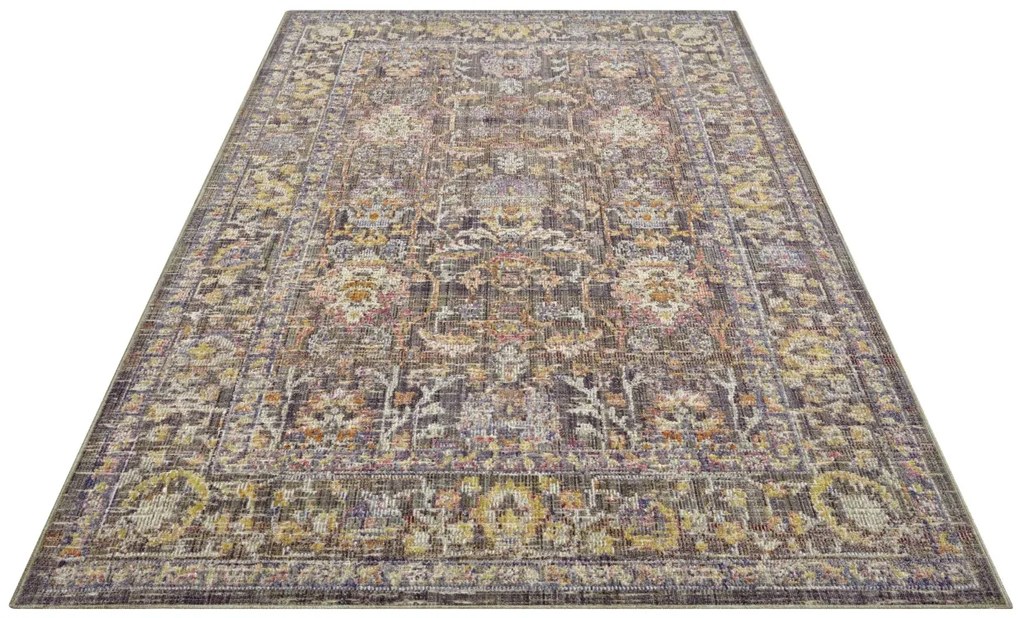 Nouristan - Hanse Home koberce Kusový koberec Cairo 105589 Luxor Grey Multicolored – na von aj na doma - 160x235 cm