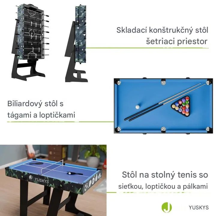 InternetovaZahrada Detský herný stôl 5v1