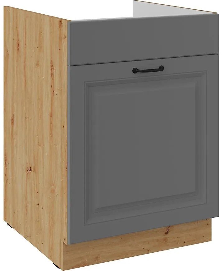 Kuchynská skrinka Stilo dustgrey/artisan 60ZL 1S BB