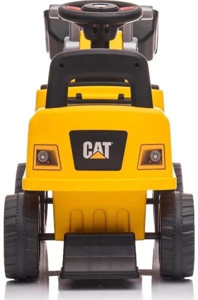 Odrážadlo nakladač CAT 2xAA žltá/čierna