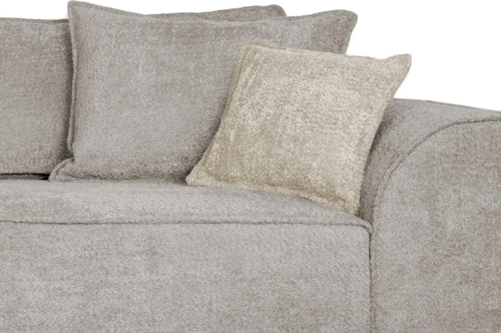 Pohovka John, béžová látka so štruktúrou