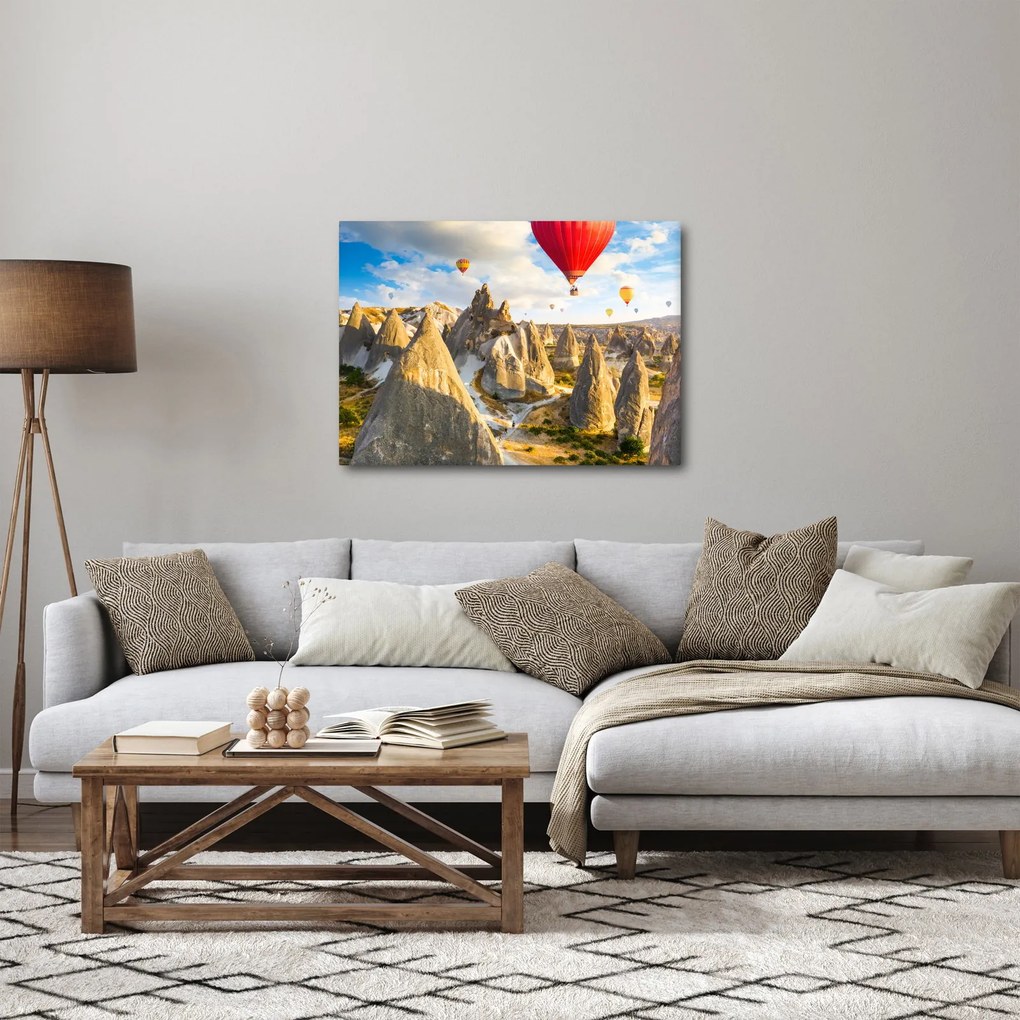 Obraz - Teplovzdušné balóny (70x50 cm)