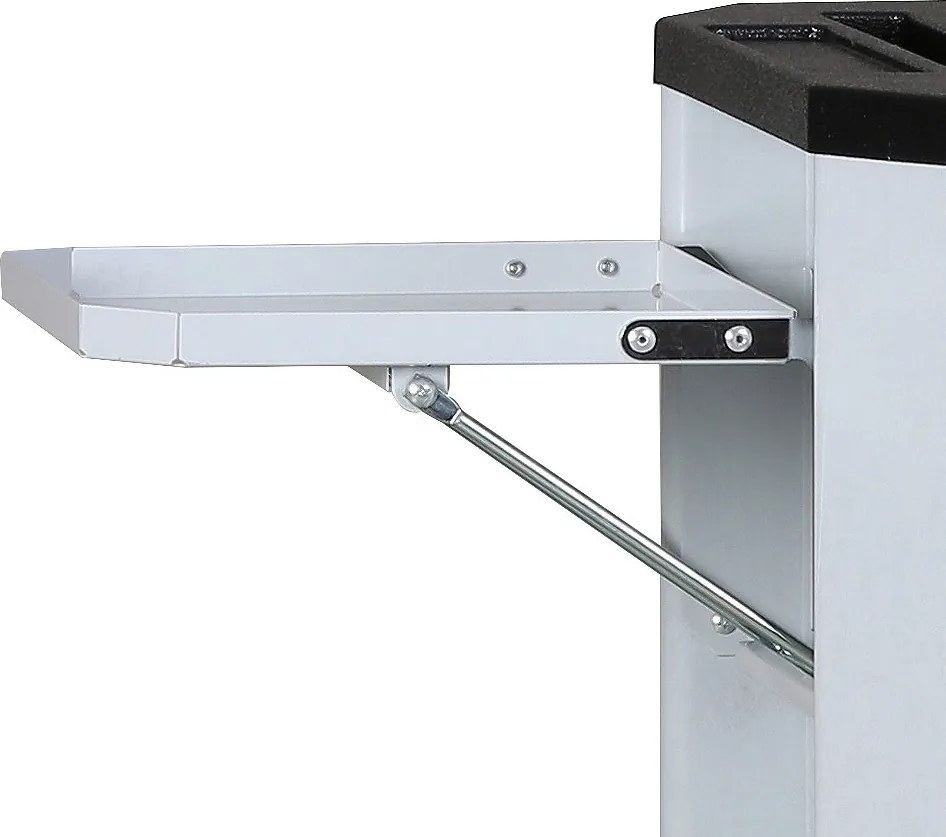 Pojazdný dielenský vozík na náradie G2, 4 zásuvky, modrá