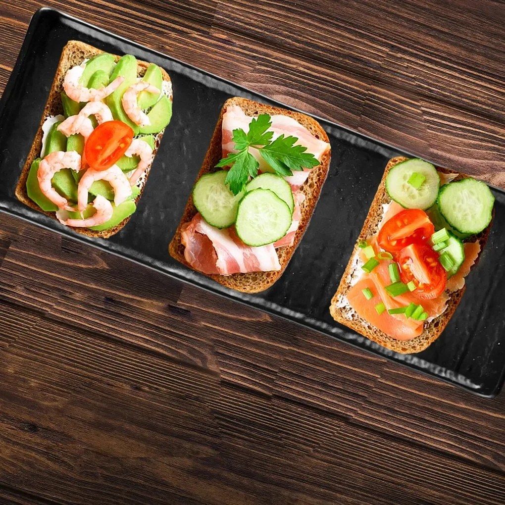 Orion Tácka ker. servírovacia Newage, 33,5 x 12 cm, S