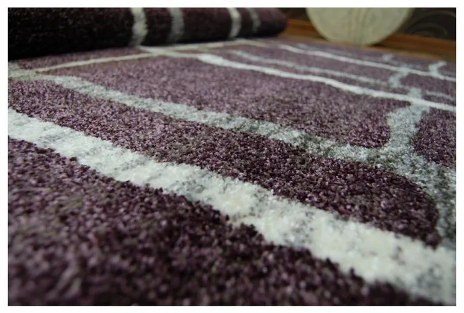 Kusový koberec Zen fialový 200x290cm