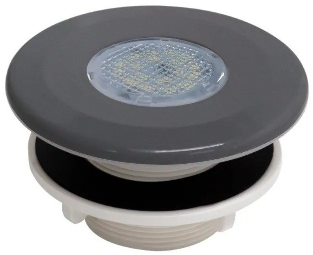 MINI Tube -- VA tryska (tmavosivá RAL7016) - 18 LED diód biela, 6 W, pre prefabrikované bazény