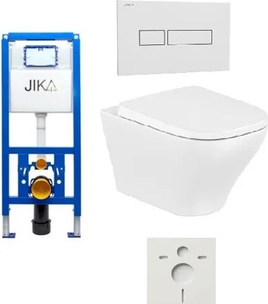 Závesný WC set predstenová montáž Roca Optica SIKOJSROOPTW