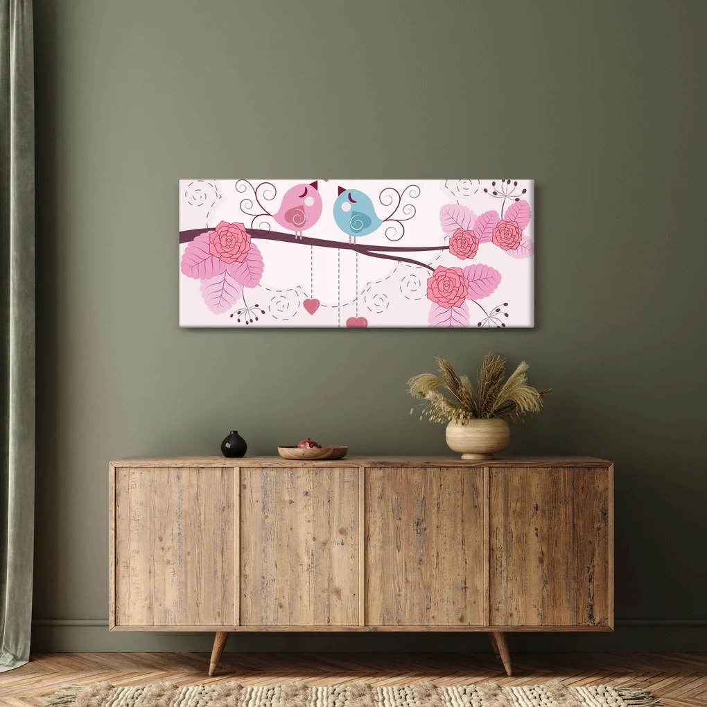 Obraz - Lásky čas (120x50 cm)