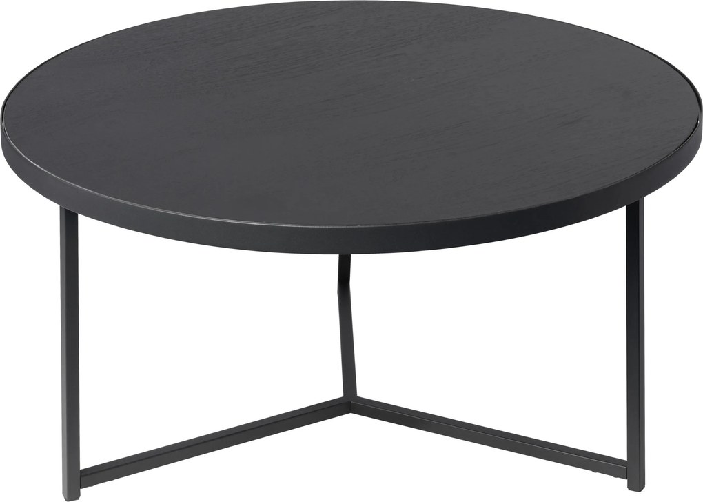 XXXLutz KONFERENČNÝ STOLÍK, čierna, drevo, kov, kompozitné drevo, 80/80/40 cm MID.YOU - Stolíky do obývačky - 007968029103