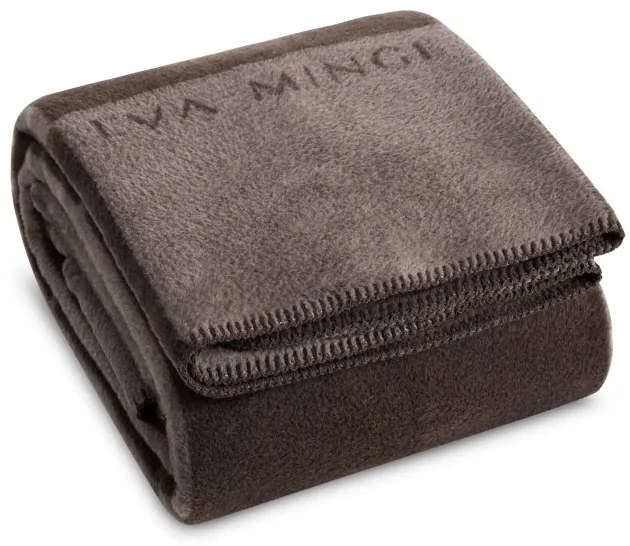 Deka Elegant 4 hnedá / tmavobéžová