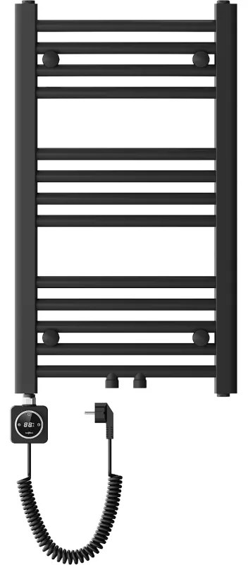 Mexen Ares, elektrické vykurovacie teleso 700 x 400 mm, 300 W, čierna, W102-0700-400-6300-70