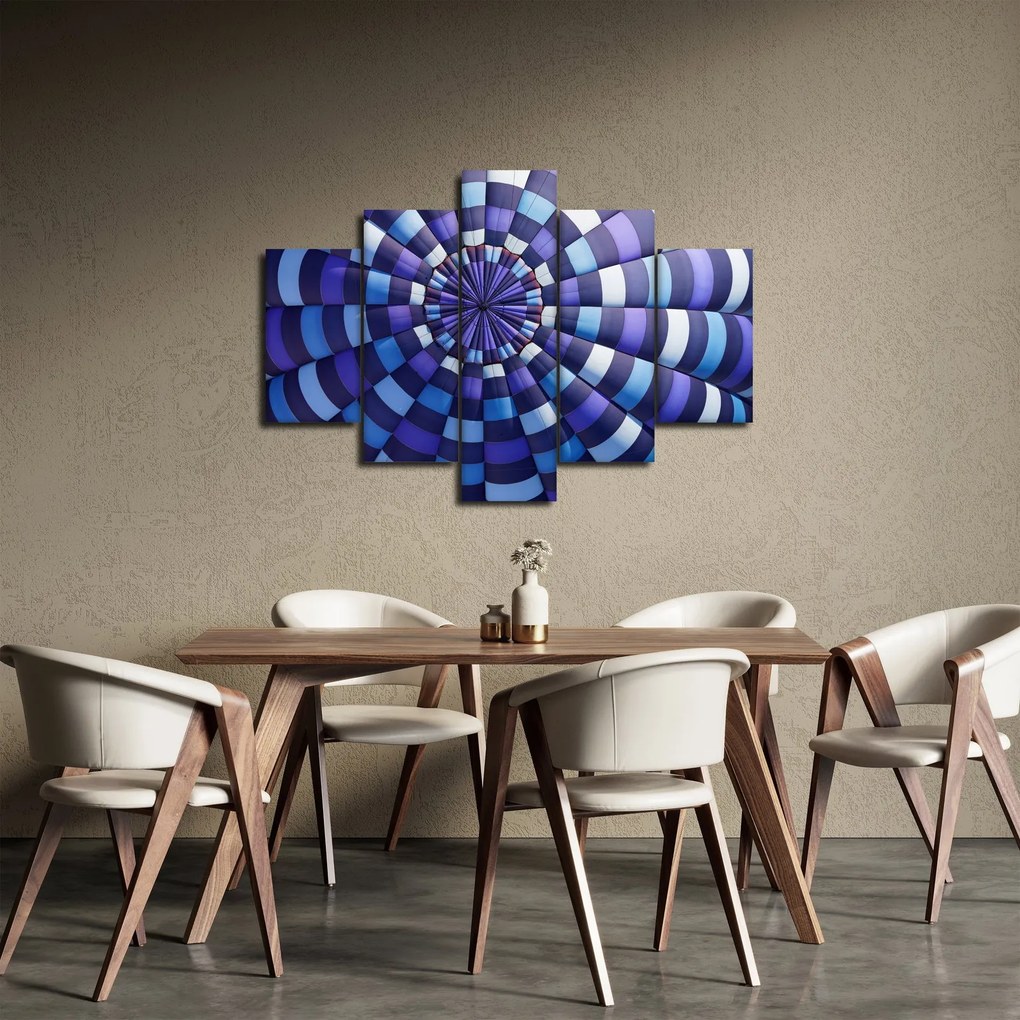 Obraz štruktúry lietajúceho balóna (150x105 cm)