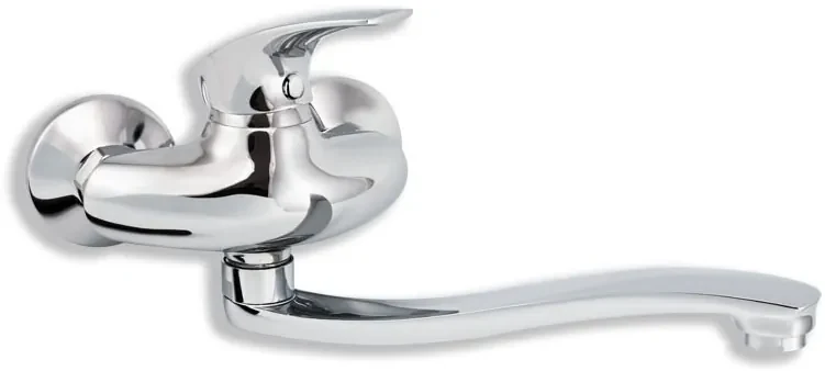 Novaservis Metalia 57, drezová umývadlová batéria 100 mm, chrómová, 57074,0