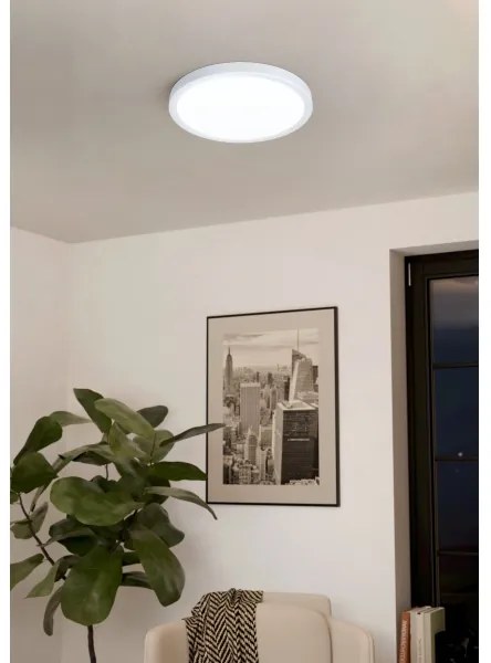 Eglo 98293 - LED stmievateľné stropné svietidlo FUEVA-A LED/20W/230V + diaľkový ovládač