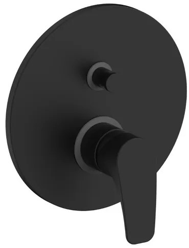 Vaňová batéria SAT Project vrátane podomietkového telesa čierna matná SATBSPRO215C