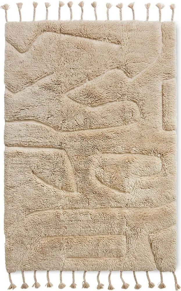 Berberské bavlnený koberec so vzorom Berber - 140 * 200 cm