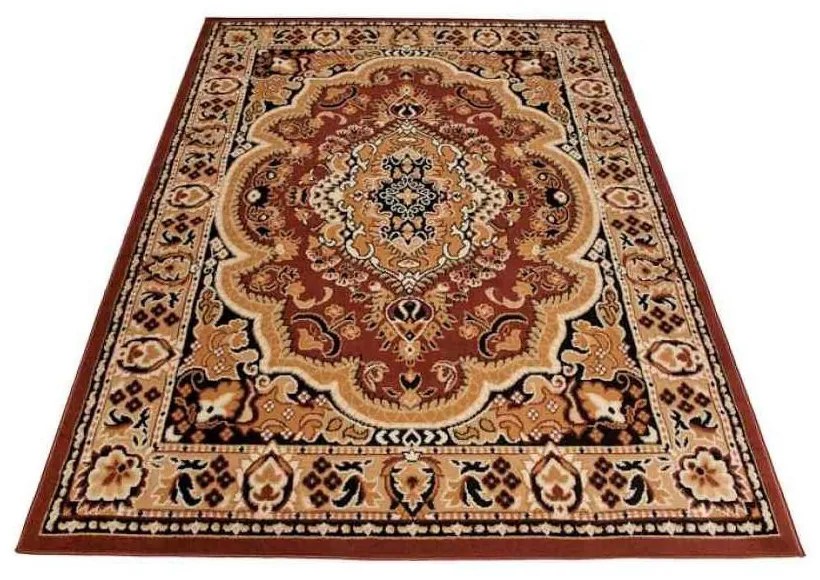 Kusový koberec PP Akay hnedý 100x200cm