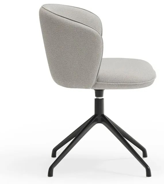 Svetlosivé čalúnené jedálenské kreslá v súprave 2 ks Add – Teulat