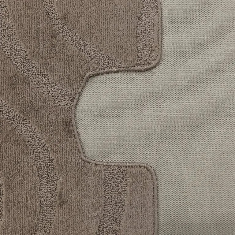 DY Kúpeľňová sada koberčekov s výrezom Symphony Fungi Grey