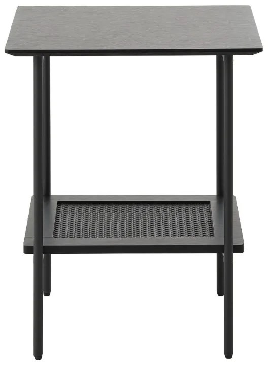 Dizajnový odkladací stolík Lakshmana II 45 cm čierny