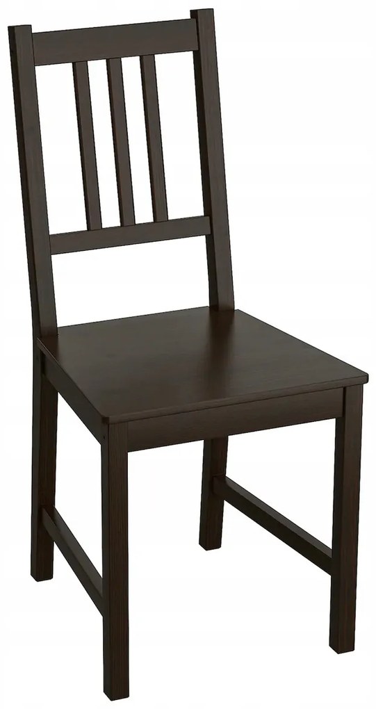 IKEA STEFAN Stolička hnedo-čierna