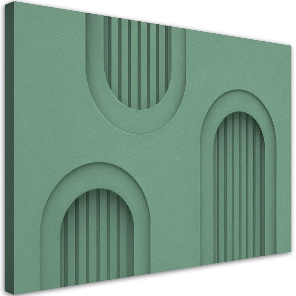 Gario Obraz na plátne Reliéfna 3D abstrakcia Rozmery: 120 x 80 cm