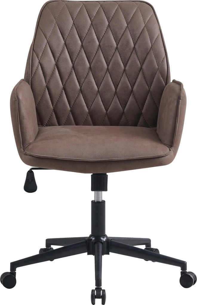 XXXLutz OTOČNÁ STOLIČKA, mikrovlákno, taupe MID.YOU - Online Only kancelárie - 001821003203