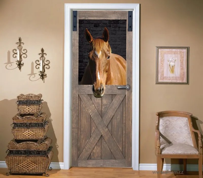 Xdecor Dvere od stajne - Živá dekorácia na dvere