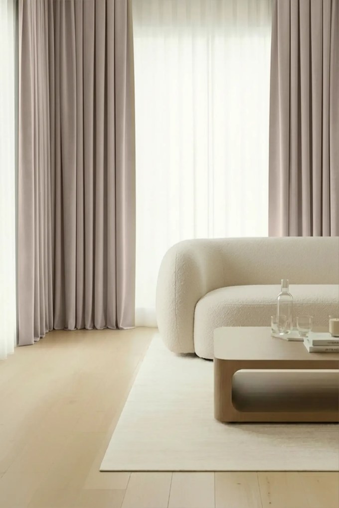 Velúrový záves SOFT VELVET béžový 140x250 cm